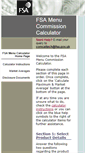 Mobile Screenshot of comcalc.fsa.gov.uk