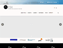 Tablet Screenshot of fsa.nl